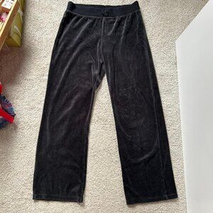 Circo Black Velvet Joggers sz 14-16 Kids